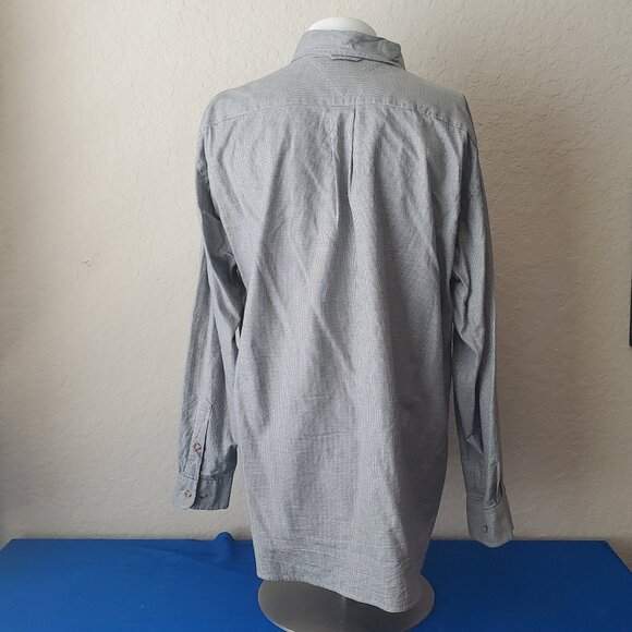 VTG Tommy Hilfiger Men's Hounds tooth Long Sleeve Button Up Shirt L - Picture 4 of 11